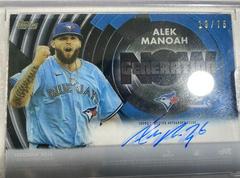Alek Manoah [Blue] #GNA-MAN Baseball Cards 2022 Topps Clearly Authentic Generation Now Autographs Prices