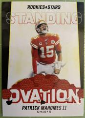 Patrick Mahomes II #SO-1 Football Cards 2021 Panini Rookies and Stars Standing Ovation Prices