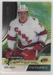Seth Jarvis [Black] #EF-SJ Hockey Cards 2021 Upper Deck Synergy Exceptional Futures Prices