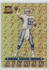 Troy Aikman [Gold] Football Cards 1994 Pacific Prisms Prices