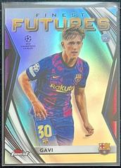 Gavi Soccer Cards 2021 Topps Finest UEFA Champions League Futures Prices