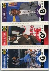 O'Neal, Garnett, Bryant Basketball Cards 1996 Collector's Choice Mini II Prices