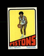 Bill Hewitt Basketball Cards 1972 Topps Prices