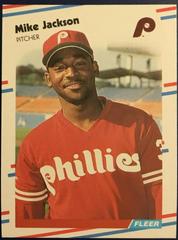 Mike Jackson Baseball Cards 1988 Fleer Prices