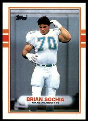 Brian Sochia #300 Football Cards 1989 Topps Prices
