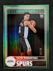 Victor Wembanyama [Green] #298 Basketball Cards 2023 Panini Hoops Prices