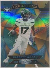 Garrett Wilson [Teal] #GT-4 Football Cards 2023 Panini Certified Gold Team Prices