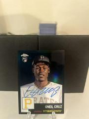 Oneil Cruz [Black] #CPA-OCR Baseball Cards 2022 Topps Chrome Platinum Anniversary Autographs Prices