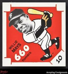Willie Mays Baseball Cards 1980 Laughlin 300/400/500 Prices