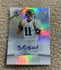 Blaine Gabbert [Monikers Silver Autograph] #44 Football Cards 2012 Panini Limited Prices