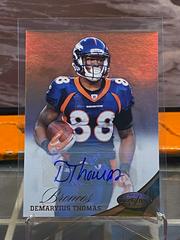 Demaryius Thomas [Mirror Gold Autograph] Football Cards 2012 Panini Certified Prices
