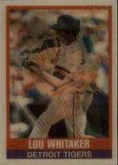 Lou Whitaker Baseball Cards 1989 Sportflics Prices