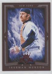 Thurman Munson [Mini Material Framed] #130 Baseball Cards 2015 Panini Diamond Kings Prices