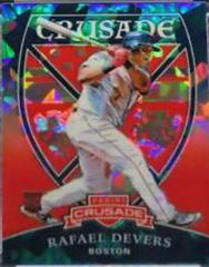 Rafael Devers [Blue Ice] #10 Baseball Cards 2018 Panini Chronicles Crusade Prices