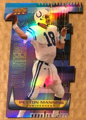 Peyton Manning [Luminescent] #T4A Football Cards 1999 Stadium Club 3x3 Prices