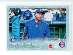 Addison Russell [Snow Camo] Baseball Cards 2015 Topps Update Prices