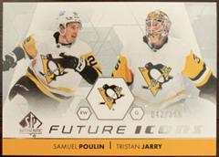 Samuel Poulin, Tristan Jarry #FI-23 Hockey Cards 2022 SP Authentic Future Icons Prices