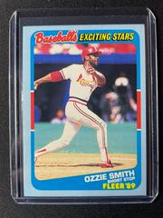 Ozzie Smith Baseball Cards 1989 Fleer Exciting Stars Prices