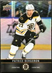 Patrice Bergeron #37 Hockey Cards 2019 Upper Deck Tim Hortons Prices