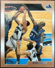 Kevin Garnett Basketball Cards 1998 Topps Prices