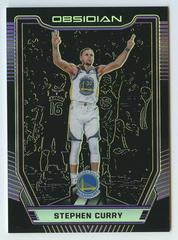 Stephen Curry [Purple] #56 Basketball Cards 2018 Panini Obsidian Prices