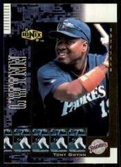 Tony Gwynn #37 Baseball Cards 2000 Upper Deck Ionix Prices