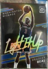 Bradley Beal [Blue] Basketball Cards 2021 Panini Donruss Optic Light It Up Prices