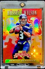 Russell Wilson [Red] Football Cards 2014 Panini Rookies & Stars Crusade Prices