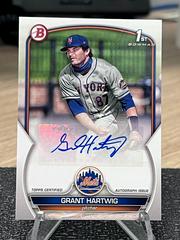 Grant Hartwig Baseball Cards 2023 Bowman Paper Prospect Autographs Prices