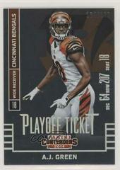 A.J. Green [Playoff Ticket] Football Cards 2014 Panini Contenders Prices