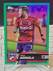 Paul Arriola [Green] Soccer Cards 2023 Topps MLS Prices