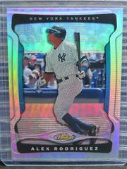 Alex Rodriguez [Refractor] Baseball Cards 2009 Finest Prices