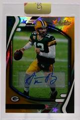 Aaron Rodgers [Base Signatures Gold Star] #58 Football Cards 2021 Panini Absolute Prices