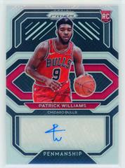 Patrick Williams Basketball Cards 2020 Panini Prizm Rookie Penmanship Prices
