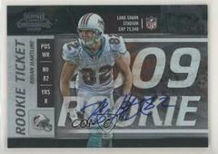 Brian Hartline [Autograph] #148 Football Cards 2009 Playoff Contenders Prices