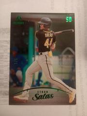 Ethan Salas [Green] #17 Baseball Cards 2023 Panini Chronicles Luminance Prices