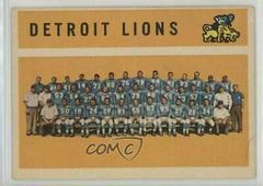 Detroit Lions #50 Football Cards 1960 Topps Prices