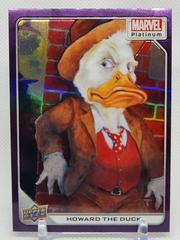 Howard The Duck [Purple Rainbow] Marvel 2023 Upper Deck Platinum Prices