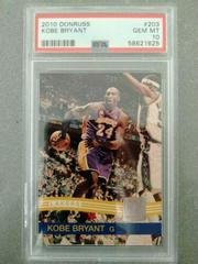 Kobe Bryant Basketball Cards 2010 Donruss Prices