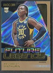 Bennedict Mathurin [Gold] #2 Basketball Cards 2022 Panini Recon Future Legends Prices