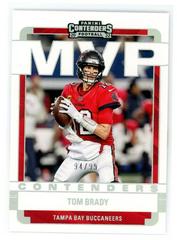 Tom Brady [Silver] Football Cards 2022 Panini Contenders MVP Prices