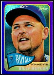 Billy Butler [Gold Refractor] #474 Baseball Cards 2014 Topps Heritage Chrome Prices