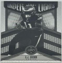 A. J. Brown [Black & White Black] #UL-AJB Football Cards 2023 Panini Legacy Under the Lights Prices