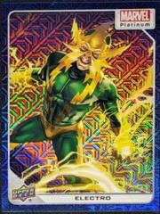 Electro [Blue Traxx] #71 Marvel 2023 Upper Deck Platinum Prices