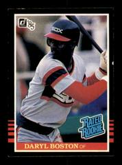 Daryl Boston Baseball Cards 1985 Donruss Prices
