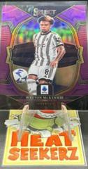 Weston McKennie [Purple] Soccer Cards 2022 Panini Select Serie A Prices