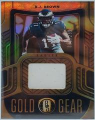 A. J. Brown Football Cards 2022 Panini Gold Standard Gear Prices