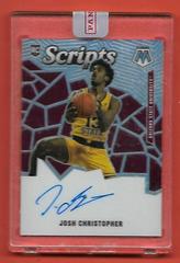Josh Christopher #RAM-JCH Basketball Cards 2021 Panini Mosaic Rookie Autographs Prices