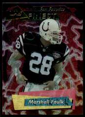 Marshall Faulk #FF25 Football Cards 1995 Topps Finest Fan Favorites Prices