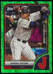 Shohei Ohtani [Green Sparkle] #45 Baseball Cards 2023 Topps World Classic Prices